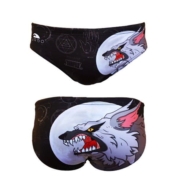 Turbo Wolf Swimming Brief Preto 3XL Homem