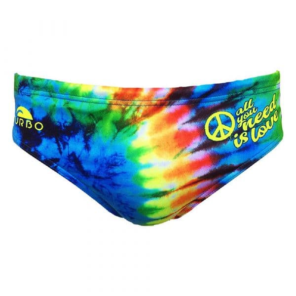 Turbo All You Need Is Love Swimming Brief Colorido M Homem