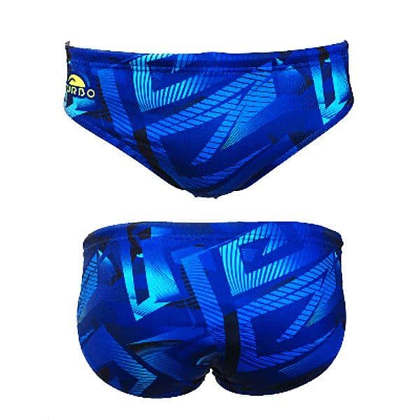 Turbo Spiral Swimming Brief Azul 5XL Homem