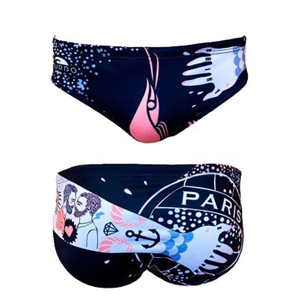 Turbo Crevettes Pailletees Film Swimming Brief Azul L Homem