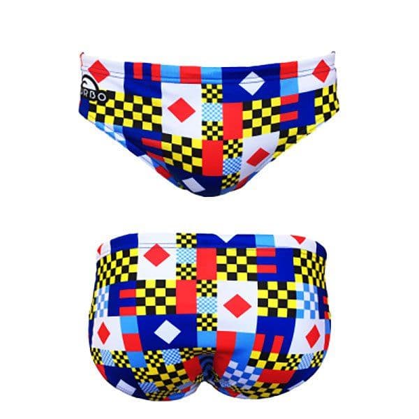Turbo Maritime Swimming Brief Colorido 3XL Homem