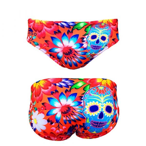 Turbo Fresh Skull Swimming Brief Colorido XL Homem