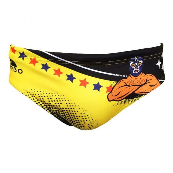 Turbo Luchadores Swimming Brief Amarelo M Homem