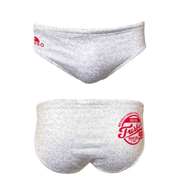Turbo Plain Swimming Brief Branco XL Homem