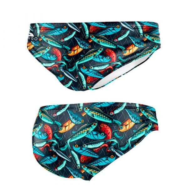 Turbo Sardine Swimming Brief Colorido 3XL Homem