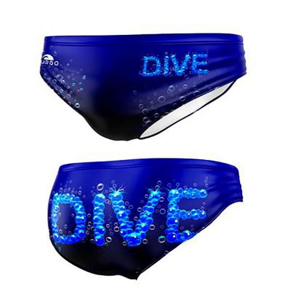 Turbo Bubble Dive Swimming Brief Azul 3XL Homem