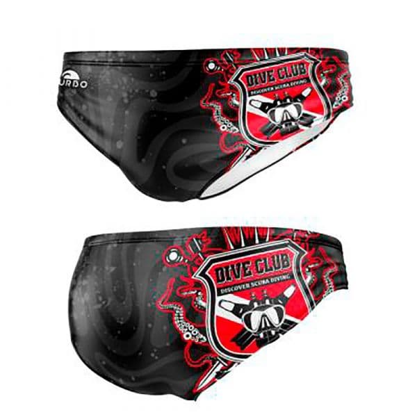 Turbo Dive Club Swimming Brief Colorido S Homem
