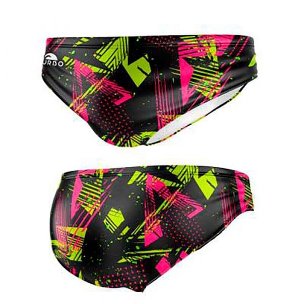 Turbo Fast Swimming Brief Colorido S Homem