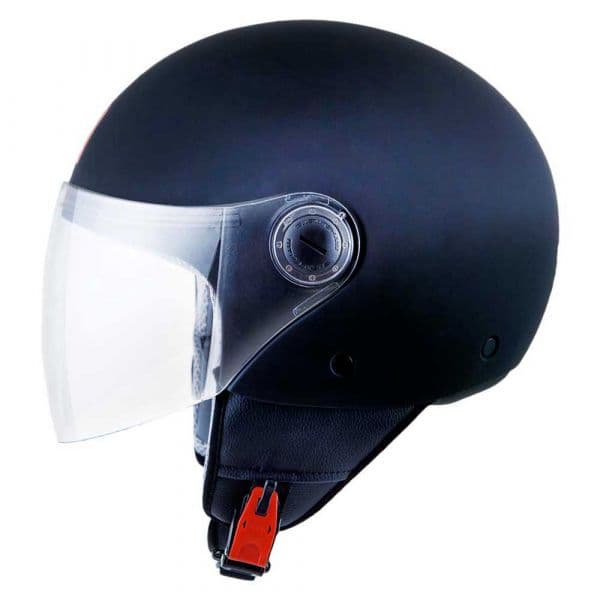 MT Helmets Capacete Street Solid Gloss Black - XS