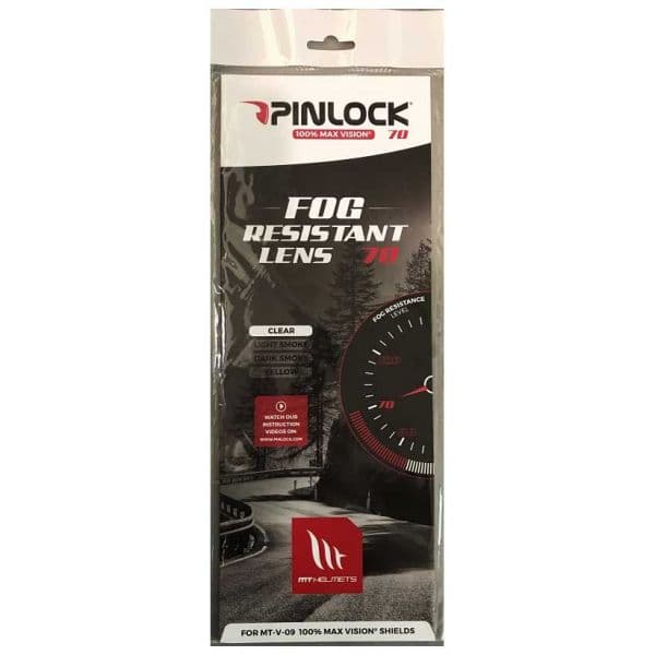 MT Helmets 155 Dks Pinlock Lens Mt-v-09 Max Vision Shields Clear - 182800301