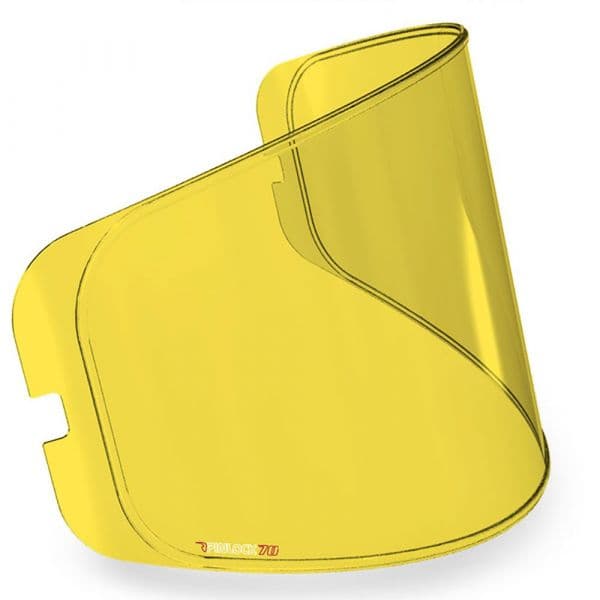 MT Helmets Viseira Dks 155 Pinlock Lens Max Vision for Mt-v-09 Visor Yellow Tamanho Único