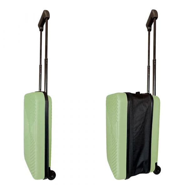Wellhome Mala Com Rodinhas 21l Celadon Green One Size