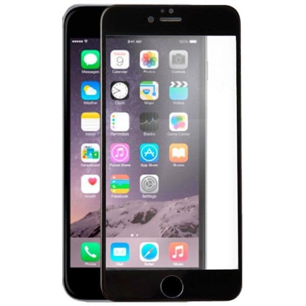 Película Protetora Cristal Temperado iphone 6 Plus / 6s Plus (full 3D Negro)
