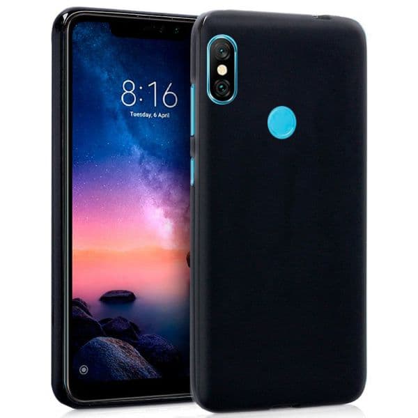 Capa Silicone Xiaomi Redmi Note 6 Pro Black