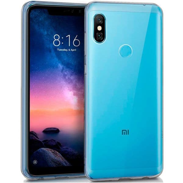 Capa Silicone Xiaomi Redmi Note 6 Pro Clear