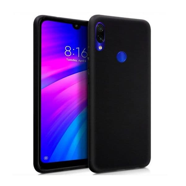Cool Accesorios Capa Silicone para Xiaomi Redmi 7 Black