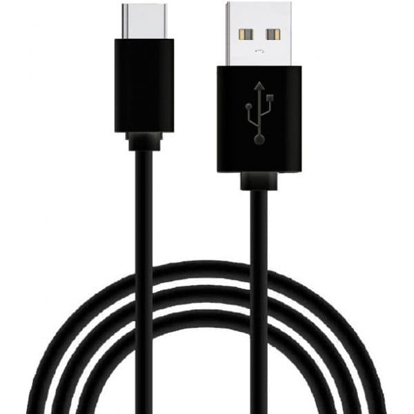 Cool Accesorios Cabo USB compatível COOL Universal TYPE-C (1,2 metros) Preto 8434847027777