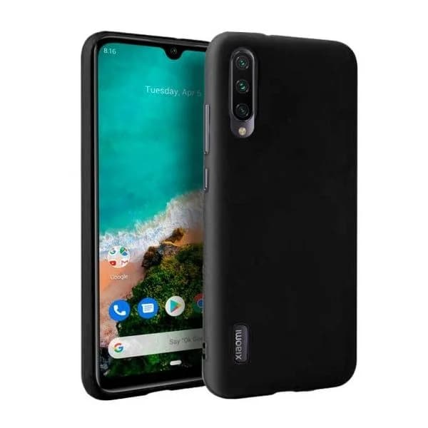 Cool Accesorios Capa Silicone Black para Xiaomi Mi A3