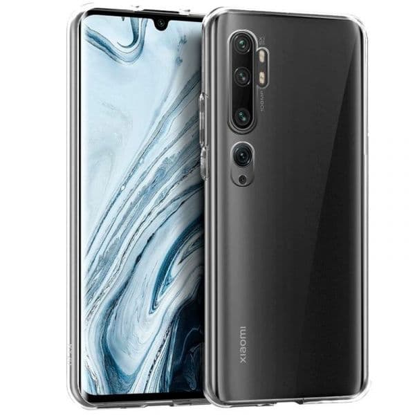 Capa de Silicone Xiaomi Mi Note 10 Transparente
