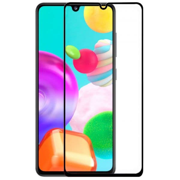 Película de Vidro Temperado Samsung Galaxy A41 A415 Full Screen Black