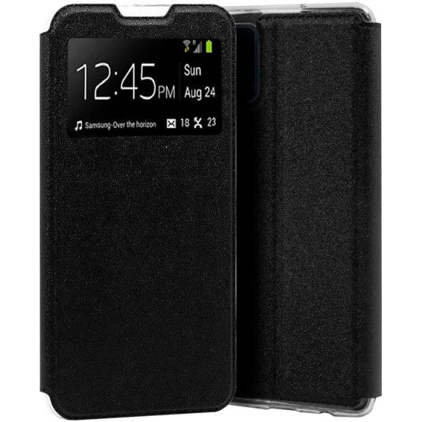 Capa Flip Samsung A415 Galaxy A41 Liso Black Galaxy A41 - 8434847035895