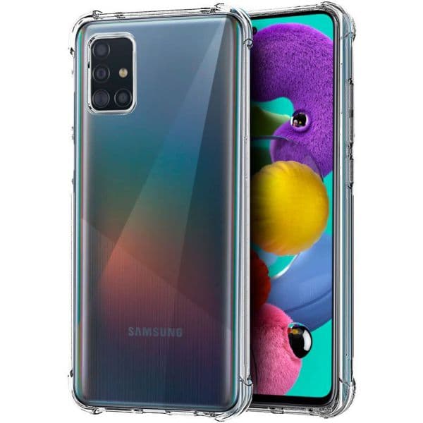 Cool Accesorios Capa Silicone AntiShock Clear para Samsung Galaxy A51