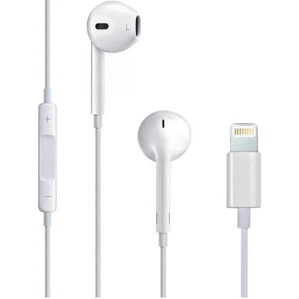 Cool Accesorios Auriculares Stereo c/ Micro Iphone 7 / 8 Brancos - C38704