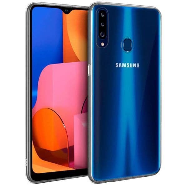 Capa Silicone Samsung Galaxy A20s Transparente