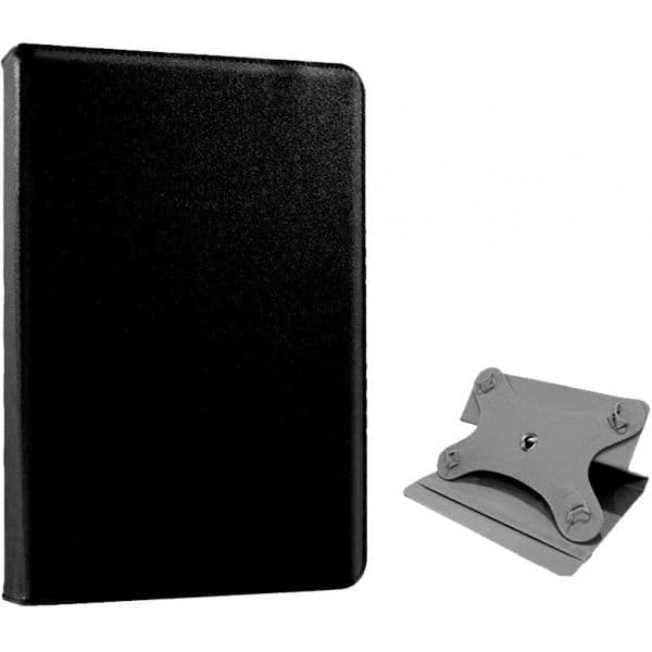 Cool Accesorios Capa Ebook / Tablet 7" Couro Preto Giratoria - C43586