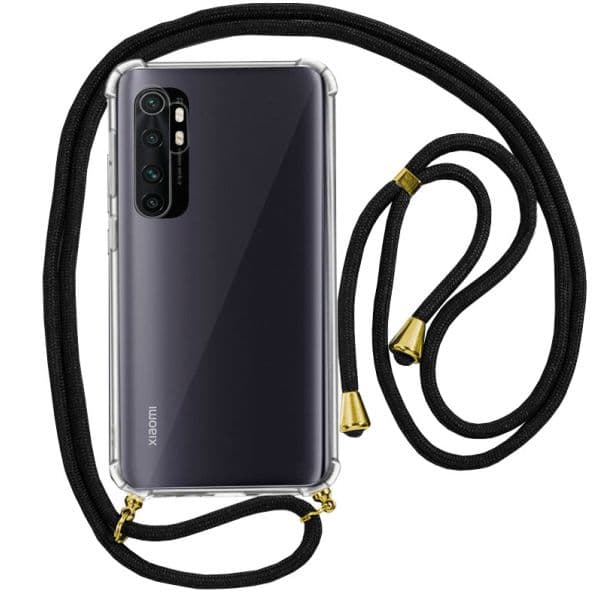 Capa Xiaomi Mi Note 10 Lite Cordão Black - Mi Note 10 Lite - OKPT15301