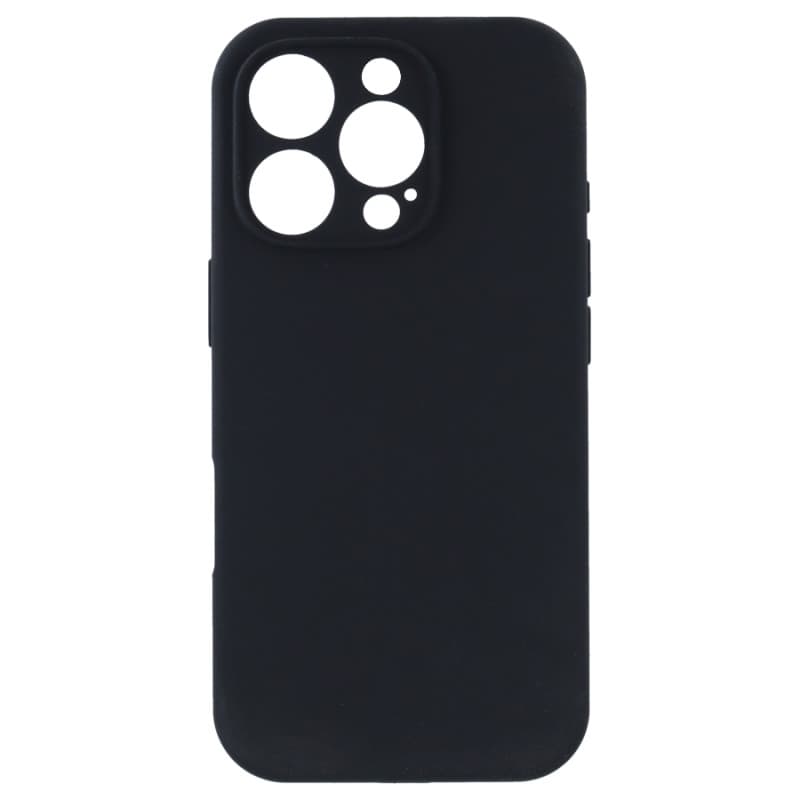 Capa Silicone Preta iPhone 12 Pro