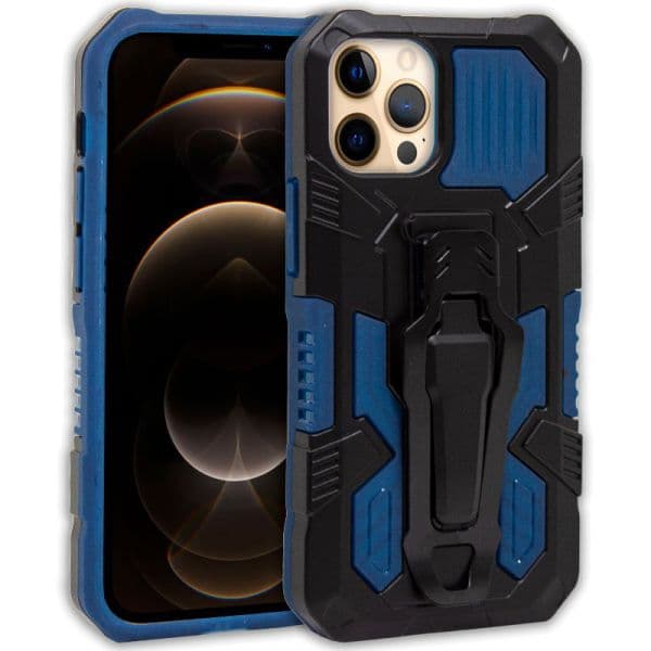Capa iPhone 12 Pro Max Hard Clip Marinho - iPhone 12 Pro Max - OKPT15211