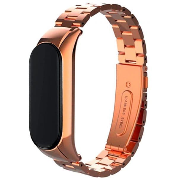 Cool Accesorios Bracelete Xiaomi Mi Band 5 Steel Oro Rosa - Mi Band 5 - OKPT15151