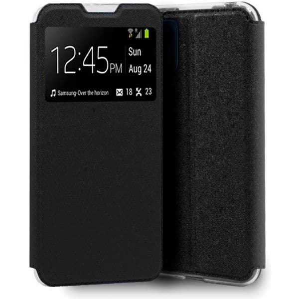 Capa Flip Cover Motorola Moto G9 Plus Liso Black - C45733