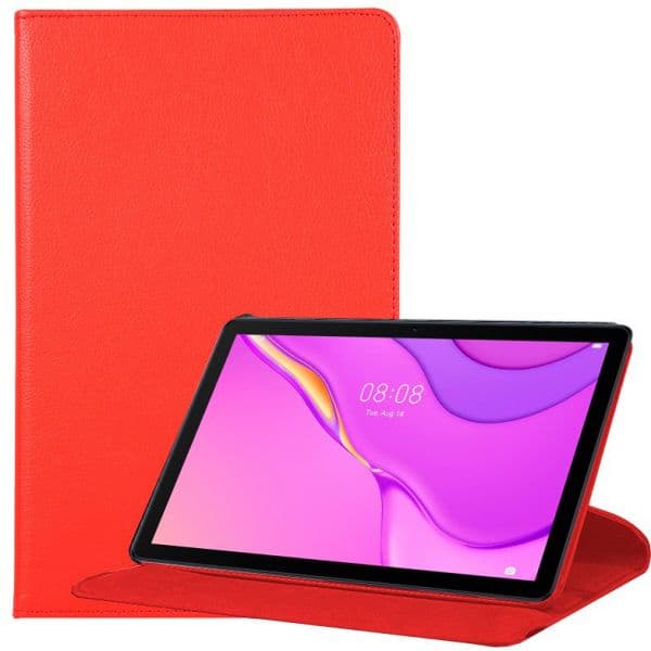 Capa Huawei Matepad T10s Couro S. Liso Verm. 10.1 - C46808