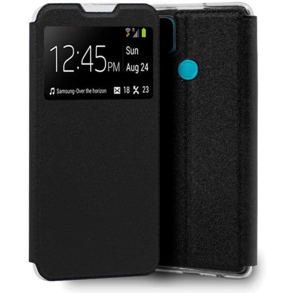 Capa Flip Cover Oppo A15 / A15s Liso Black - C48468