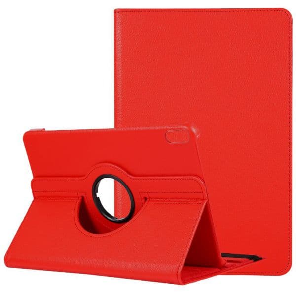 Cool Capa Polipiel Liso Red para Huawei Matepad 10.4