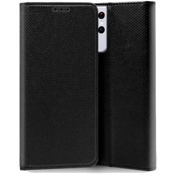 Cool Accesorios Capa Flip Cover Liso Preto para Samsung Galaxy S21 Ultra