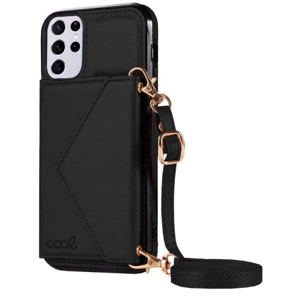 Capa Wallet com Pendente para Samsung Galaxy 21 Ultra Black - OKPT16035