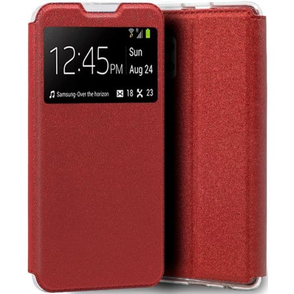 Capa Flip Cover Para Samsung A325 Galaxy A32 4g Liso Red