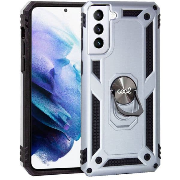 Capa Para Samsung G996 Galaxy S21 Plus Hard Anilha Silver