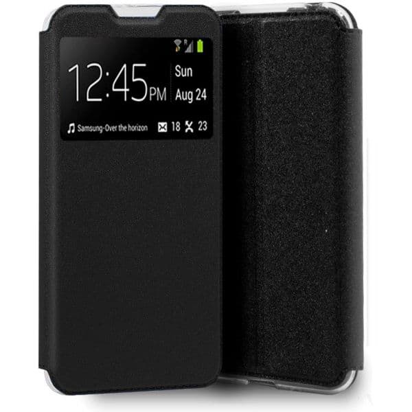 Capa Tcl 20 5g Flip Book com Janela Black