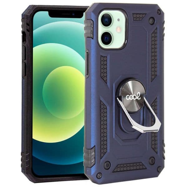 Cool Accesorios Capa Blue para iphone 12 / 12 Pro com Anilha - C53035