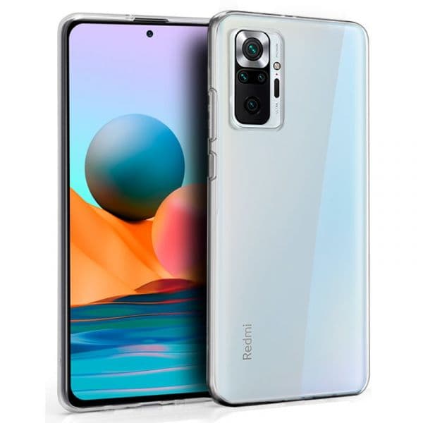 Capa Silicone para Xiaomi Redmi Note 10 Pro Clear