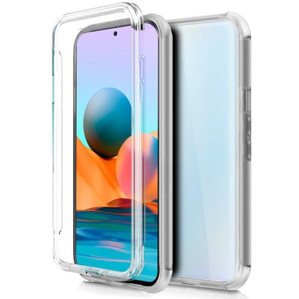 Capa Silicone 3d Para Xiaomi Redmi Note 10 Pro (transparente Frontal + Traseira) - Redmi Note 10 Pro - OKPT16328