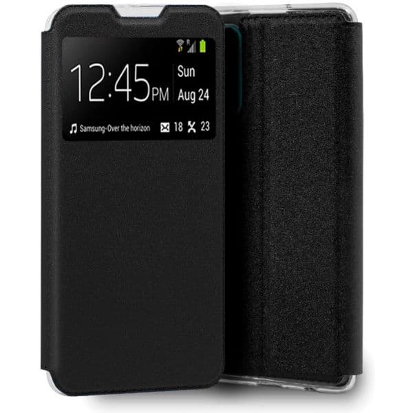 Capa Flip Cover Para Oppo A94 5g / Reno 5z Liso Preto - A94 5g Reno 5z - OKPT16239