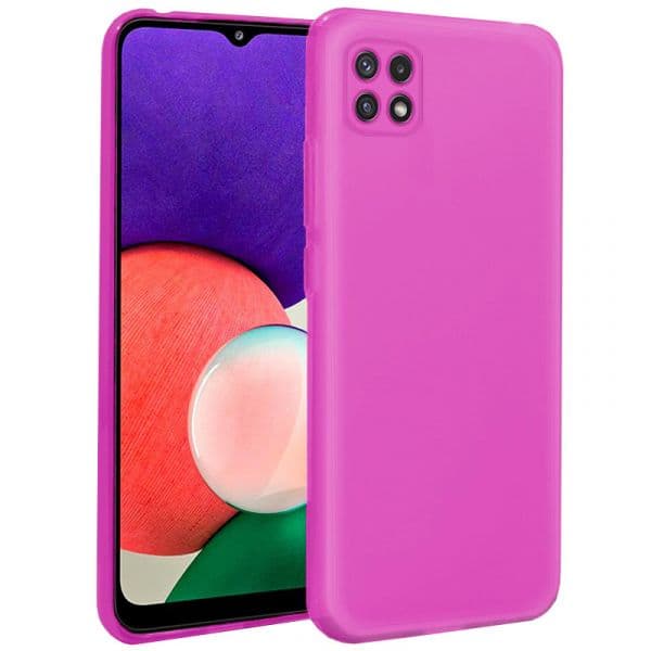 Cool Accesorios Capa de silicone para Samsung A226 Galaxy A22 5G (rosa)