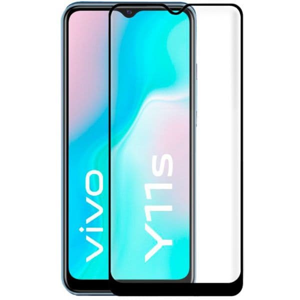 Cool Accesorios Protetor de tela de vidro temperado para Vivo Y11s / Y20s (FULL 3D Preto)