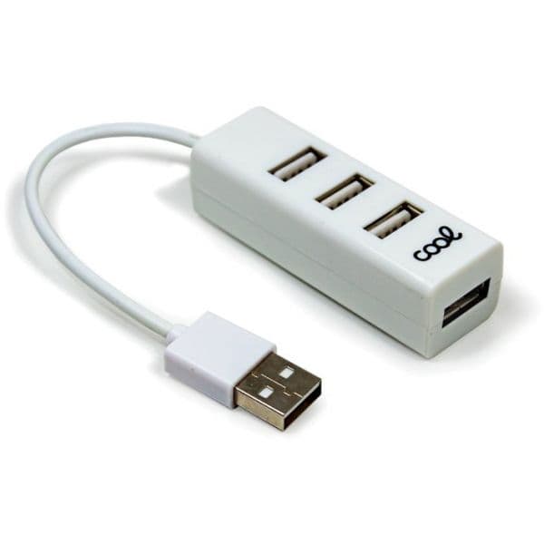 Cool Hub USB 2.0 4 Portas USB Branco
