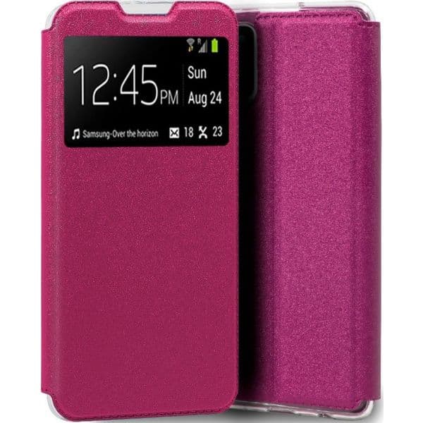 Cool Accesorios Capa Flip Cover para Samsung Galaxy A03s A037 Liso Pink